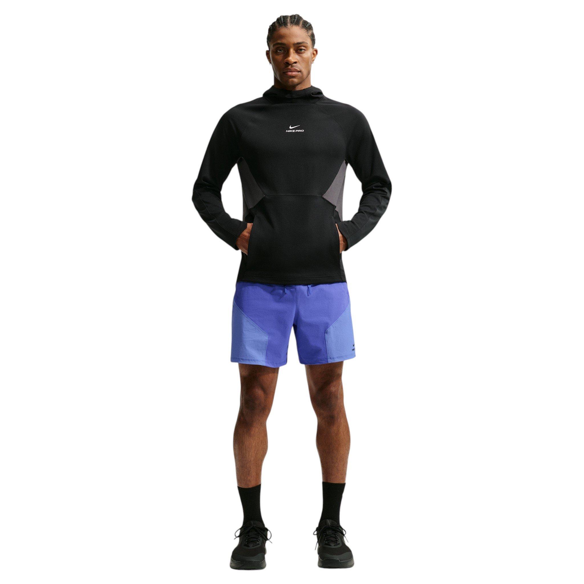 Nike Men's Pro Training Dri-FIT ADV 6" Shorts - Purple - PURPLE